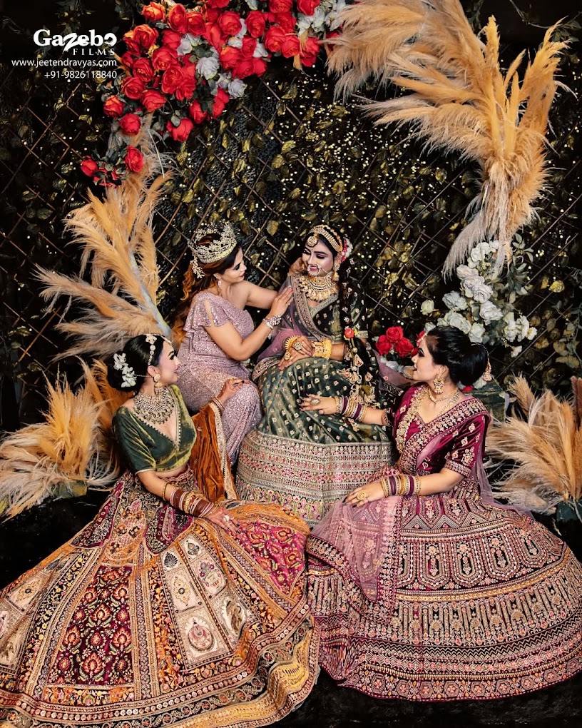 Traditional Indian bridal ceremony