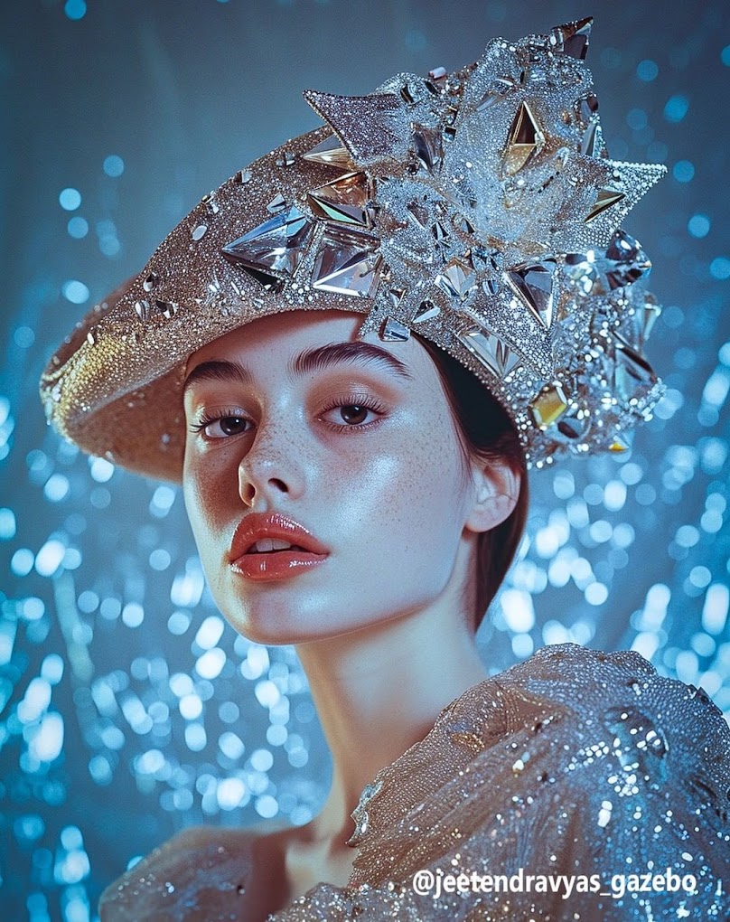 Fashion editorial portrait