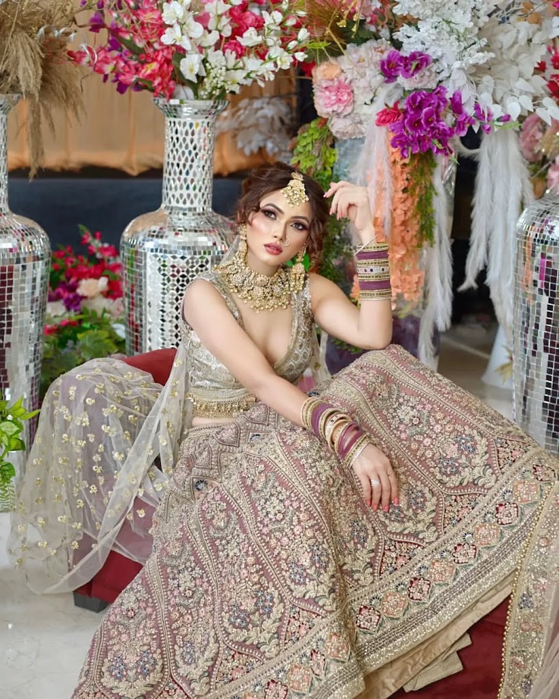 Luxury bridal styling