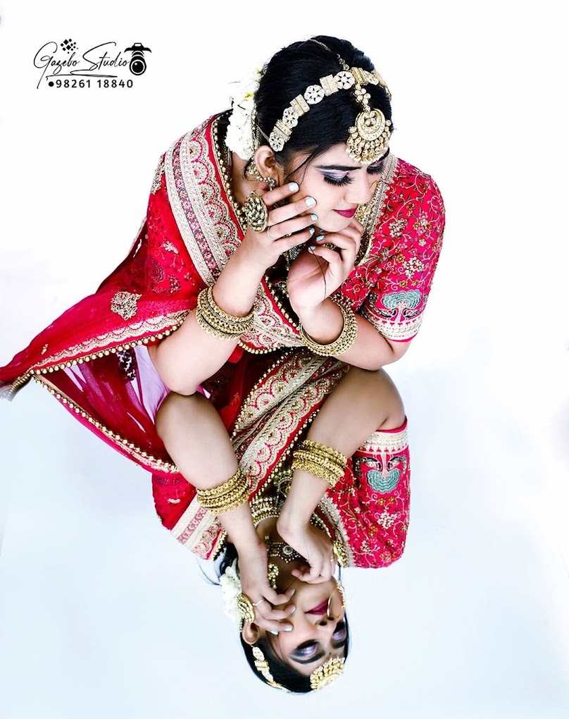 Golden jewelry details