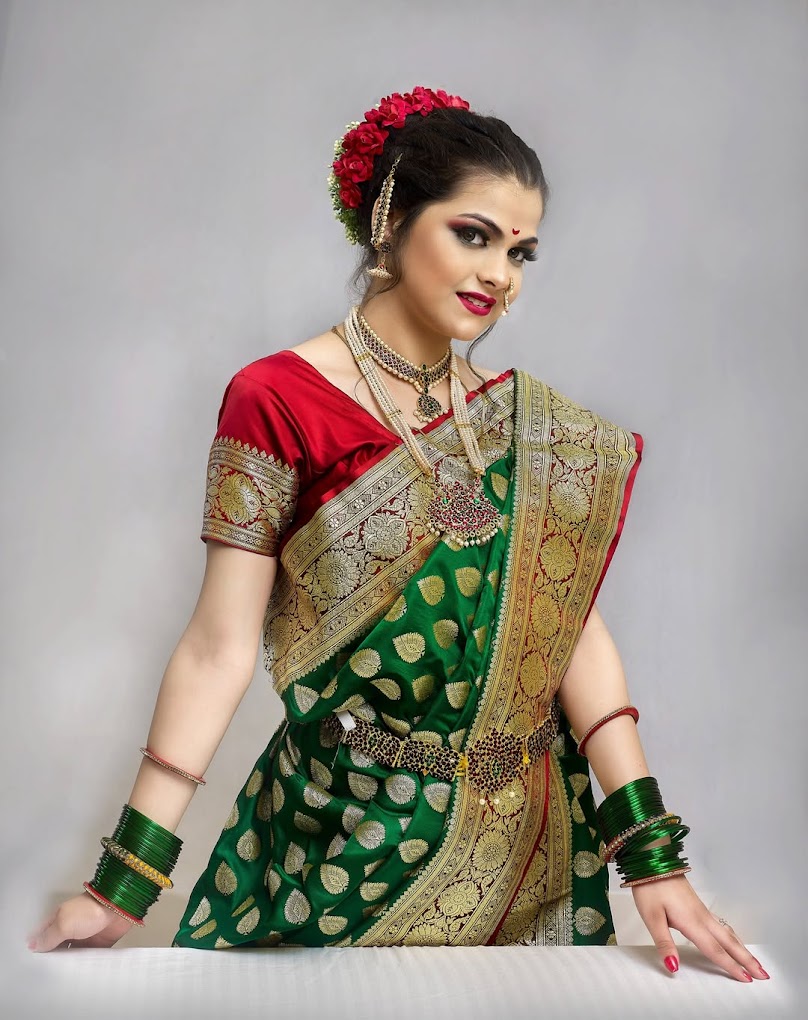 Traditional South Indian bride