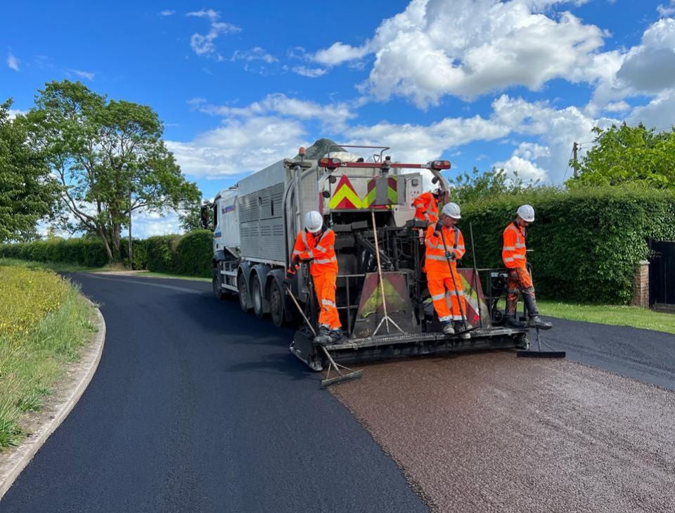 Western Construction Inc team at work